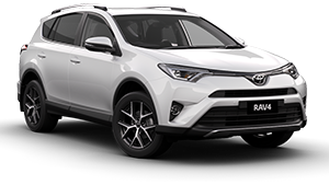 Toyota Rav 4 2018 or similar Free GPS